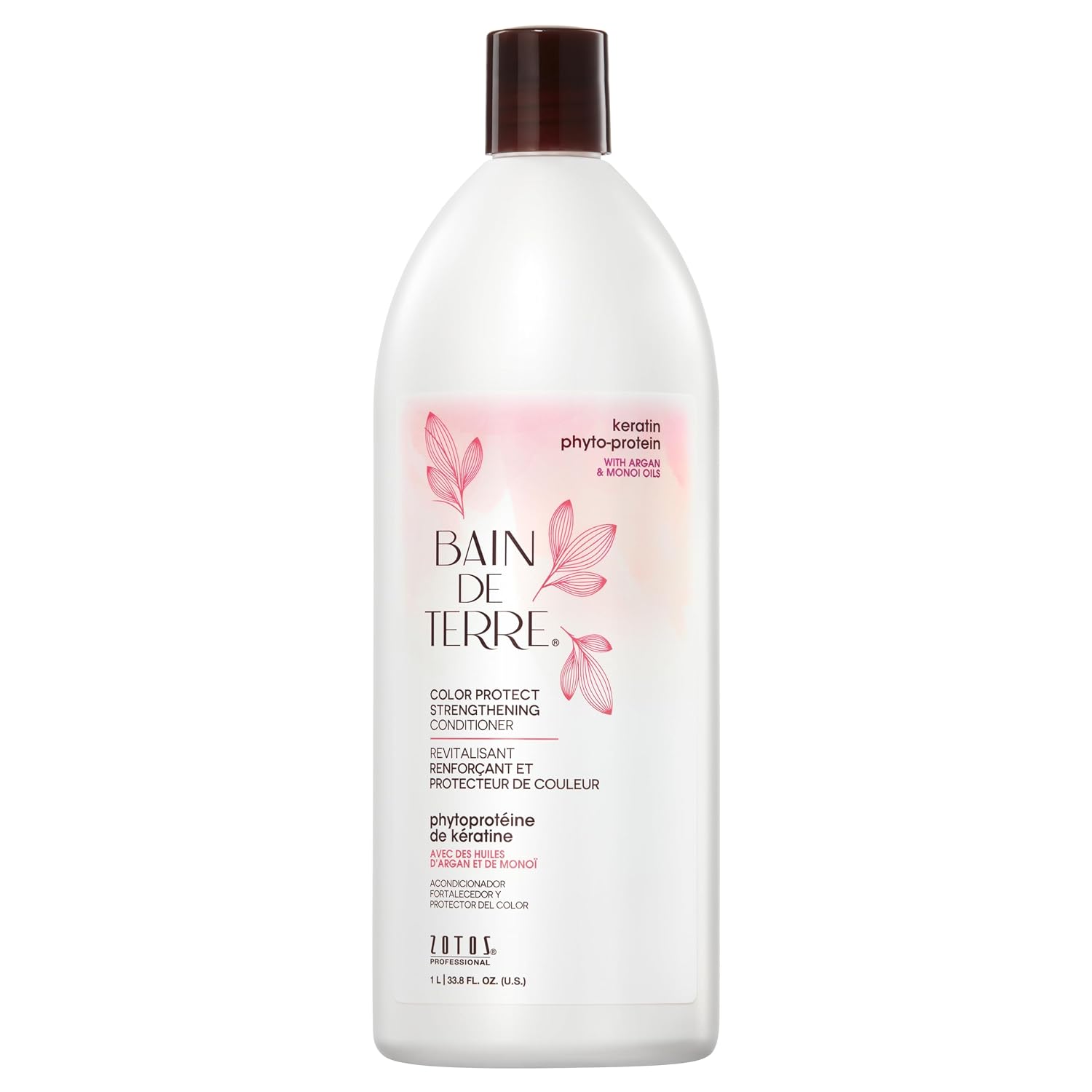 Bain de Terre Strengthening Conditioner — current-livery front packshot, plain white background