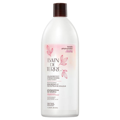 Bain de Terre Strengthening Conditioner — current-livery front packshot, plain white background