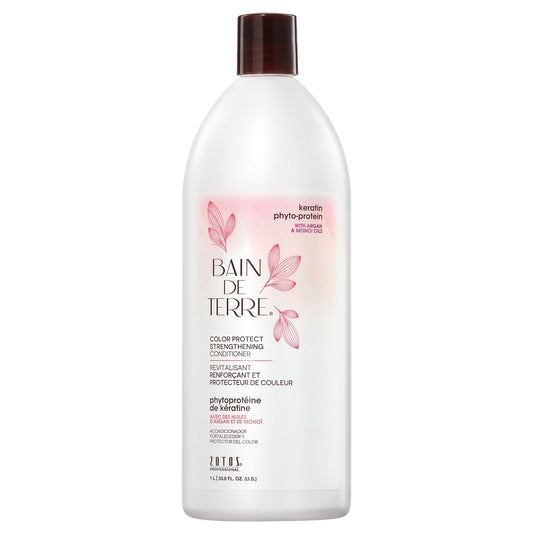Bain de Terre Strengthening Conditioner — current-livery front packshot, plain white background
