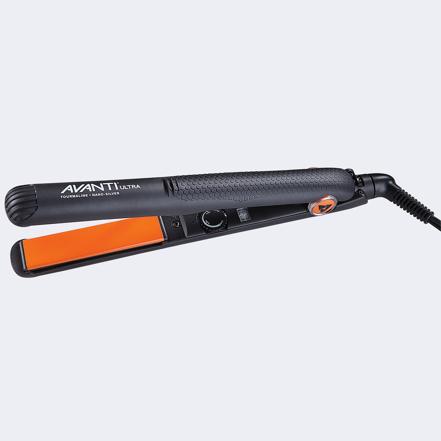 Avanti Ultra 1" Nano-Silver, Tourmaline & Ceramic Flat Iron – Heat to 446°F / Fer plat Avanti Ultra nano-argent, tourmaline et céramique de 1 po – Chaleur jusqu’à 446 °F