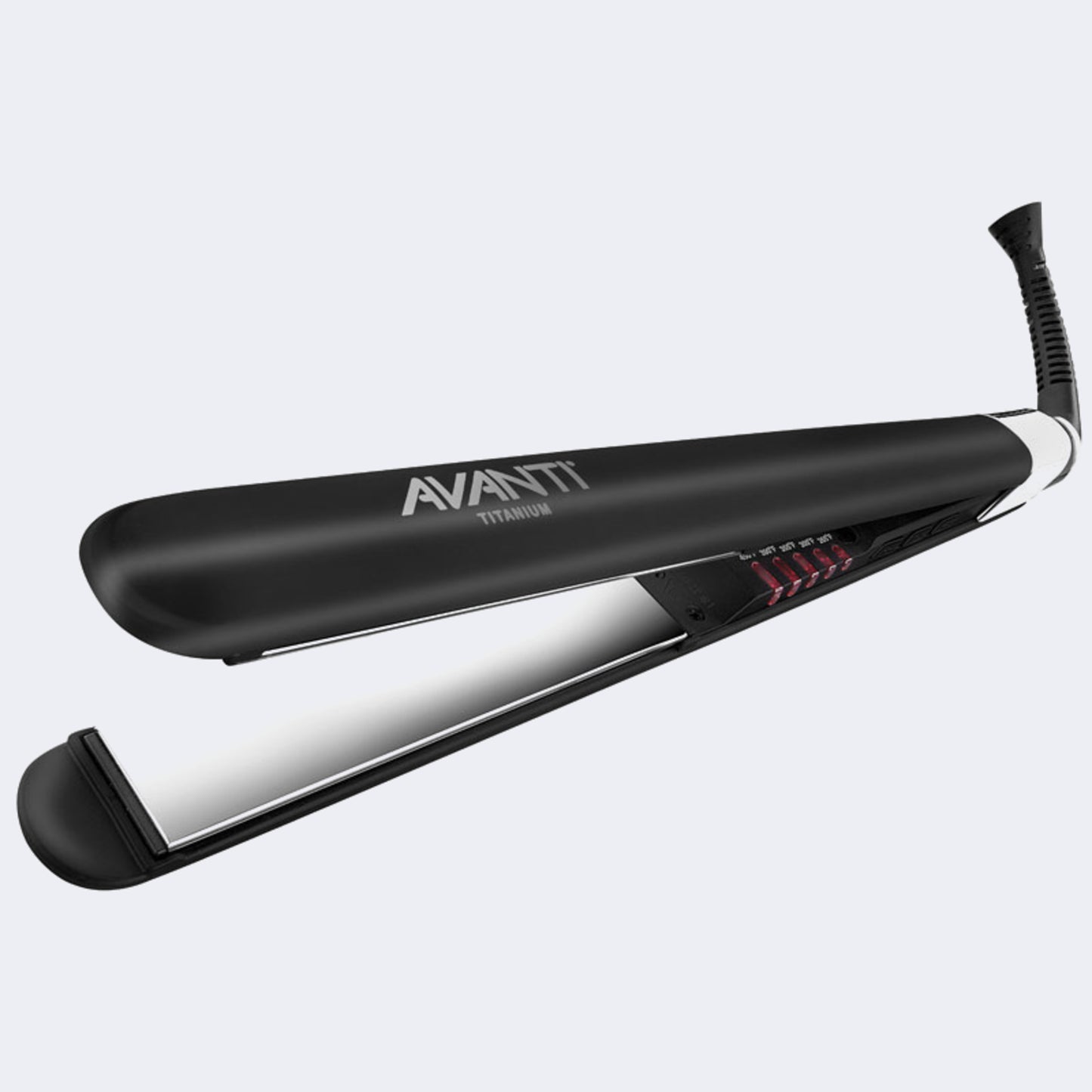 Avanti 1" Titanium Flat Iron – Rounded Styling Body / Fer plat Avanti en titane de 1 po – Boîtier arrondi polyvalent