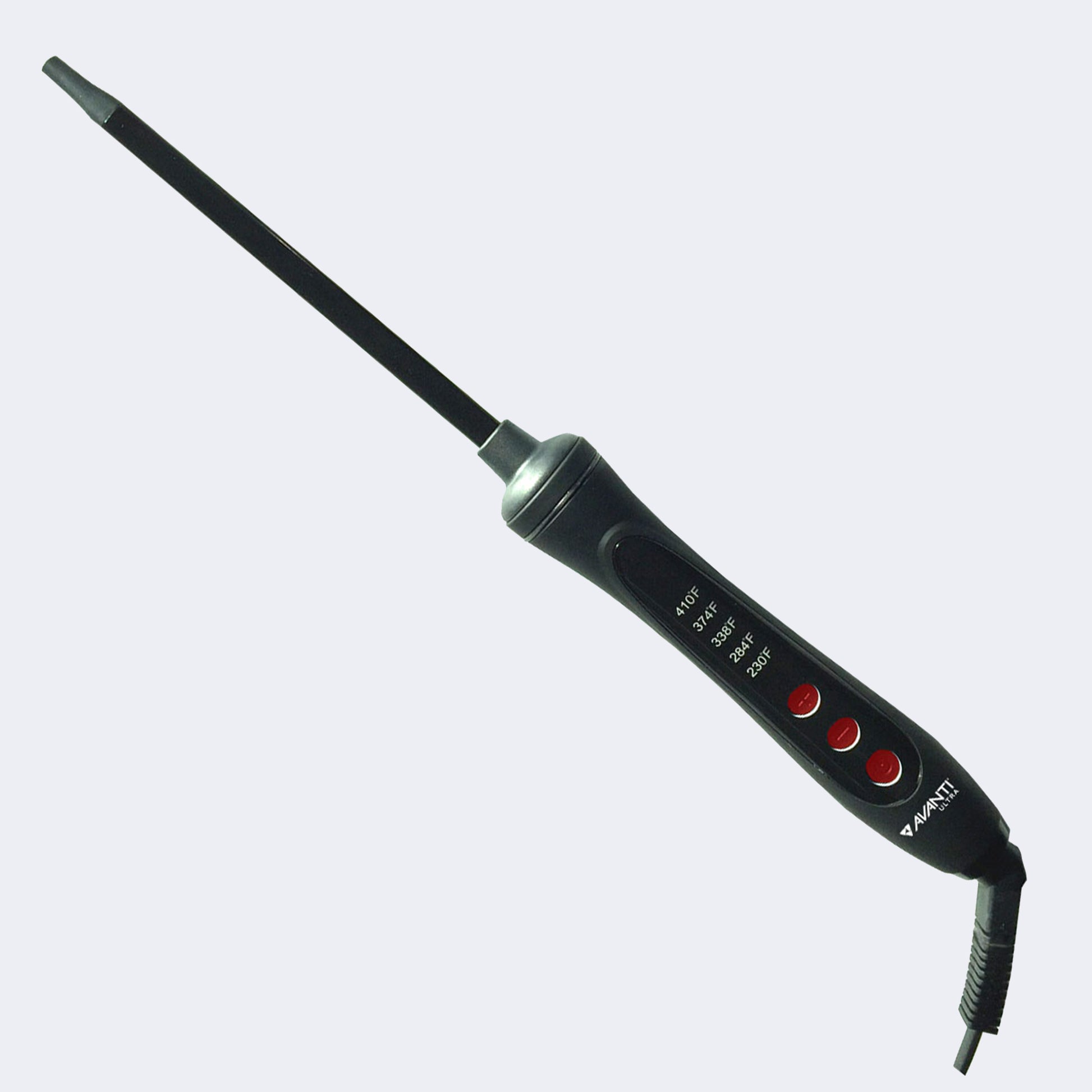 Avanti Ultra 3/8" Tourmaline & Ceramic Curling Wand – Five LED Heat Settings / Fer à friser sans pince Avanti Ultra en tourmaline et céramique de 3/8 po – Cinq réglages DEL