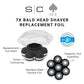 StyleCraft Stainless Steel Foil for Ace 7x Bald Head Shaver – Professional