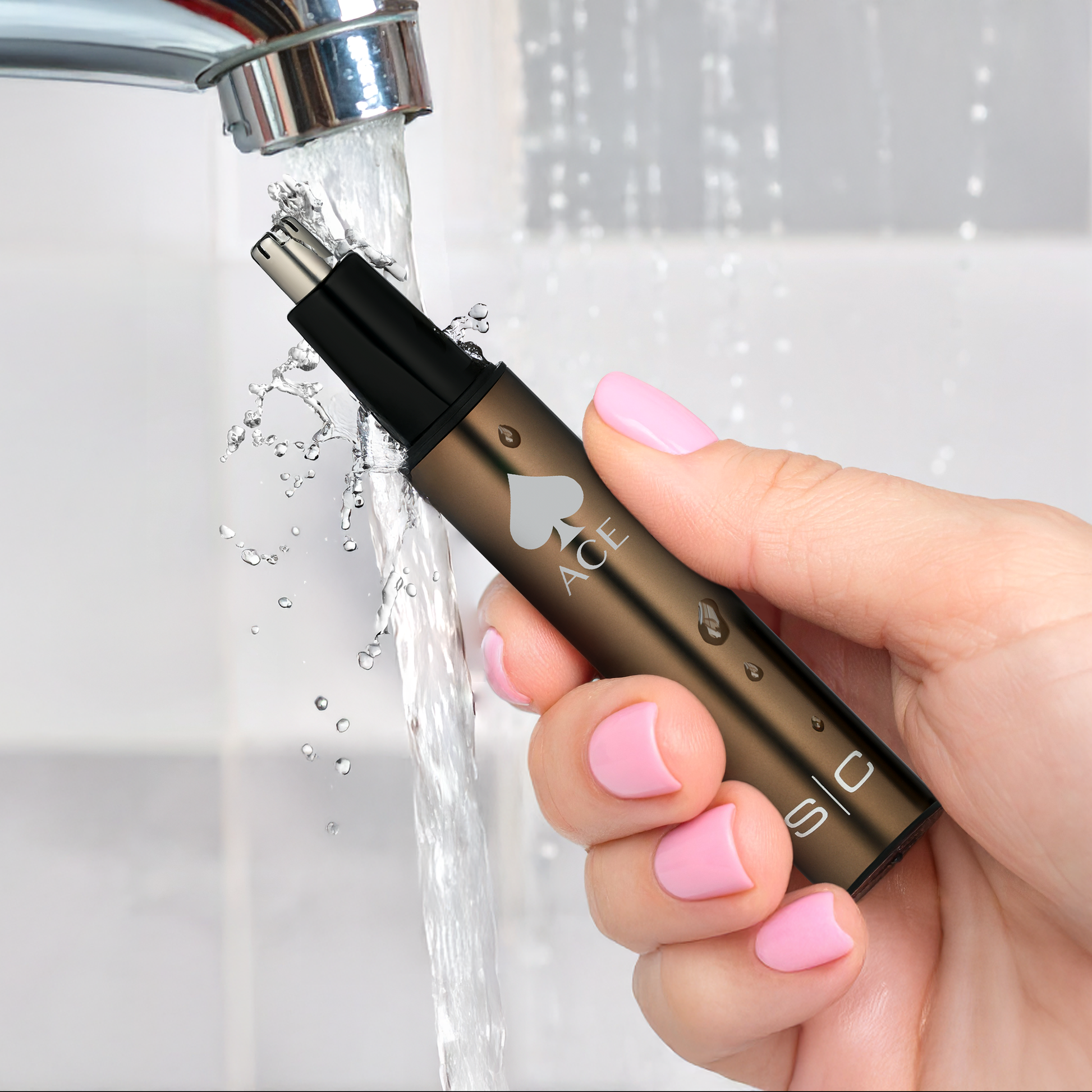 StyleCraft Ace Electric Ear & Nose Hair Trimmer – Professional