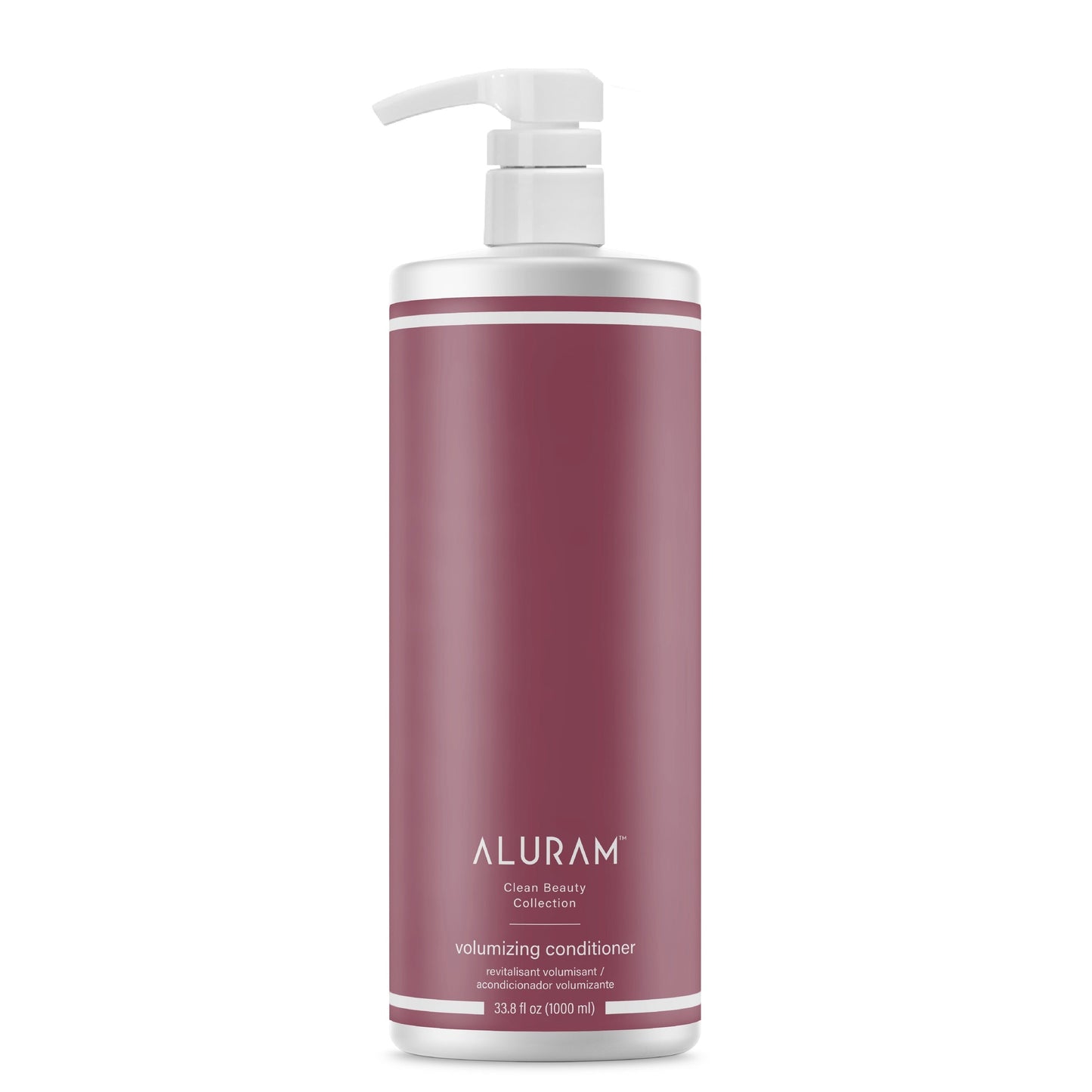 Aluram Volumizing Conditioner — 1 L (33.8 oz) salon size bottle, front label