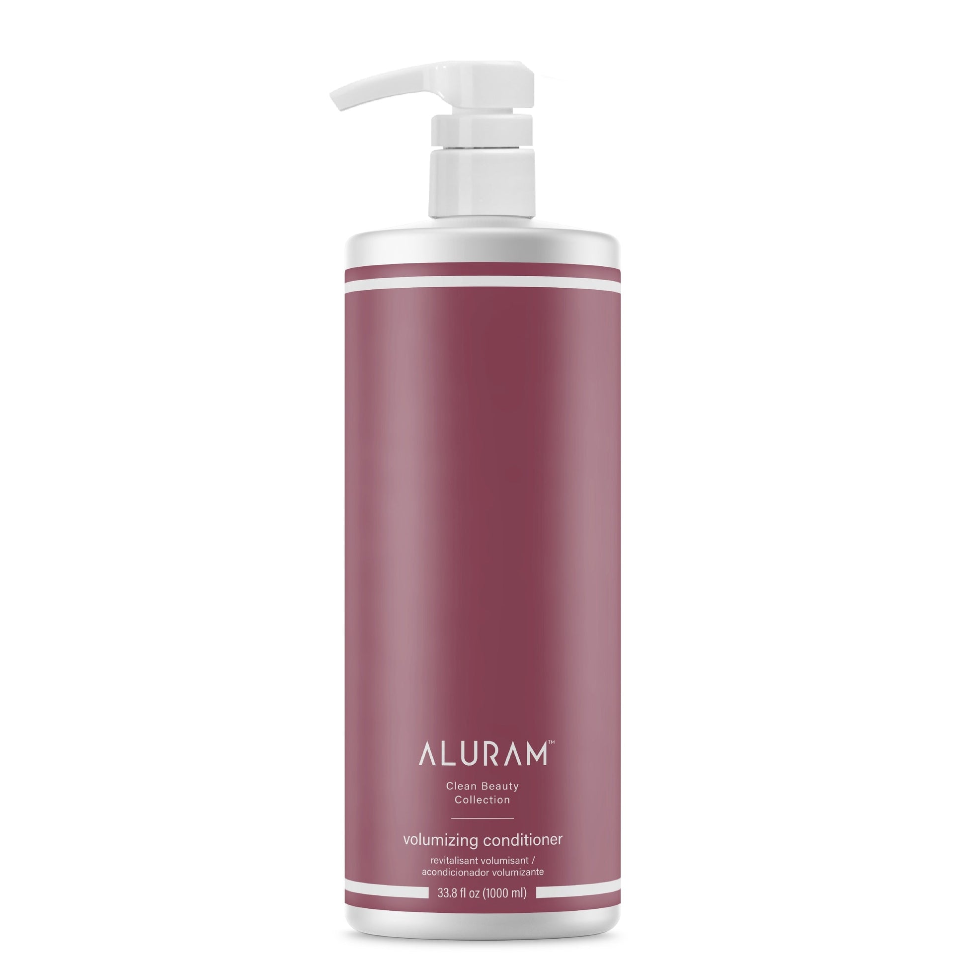 Aluram Volumizing Conditioner — 1 L (33.8 oz) salon size bottle, front label