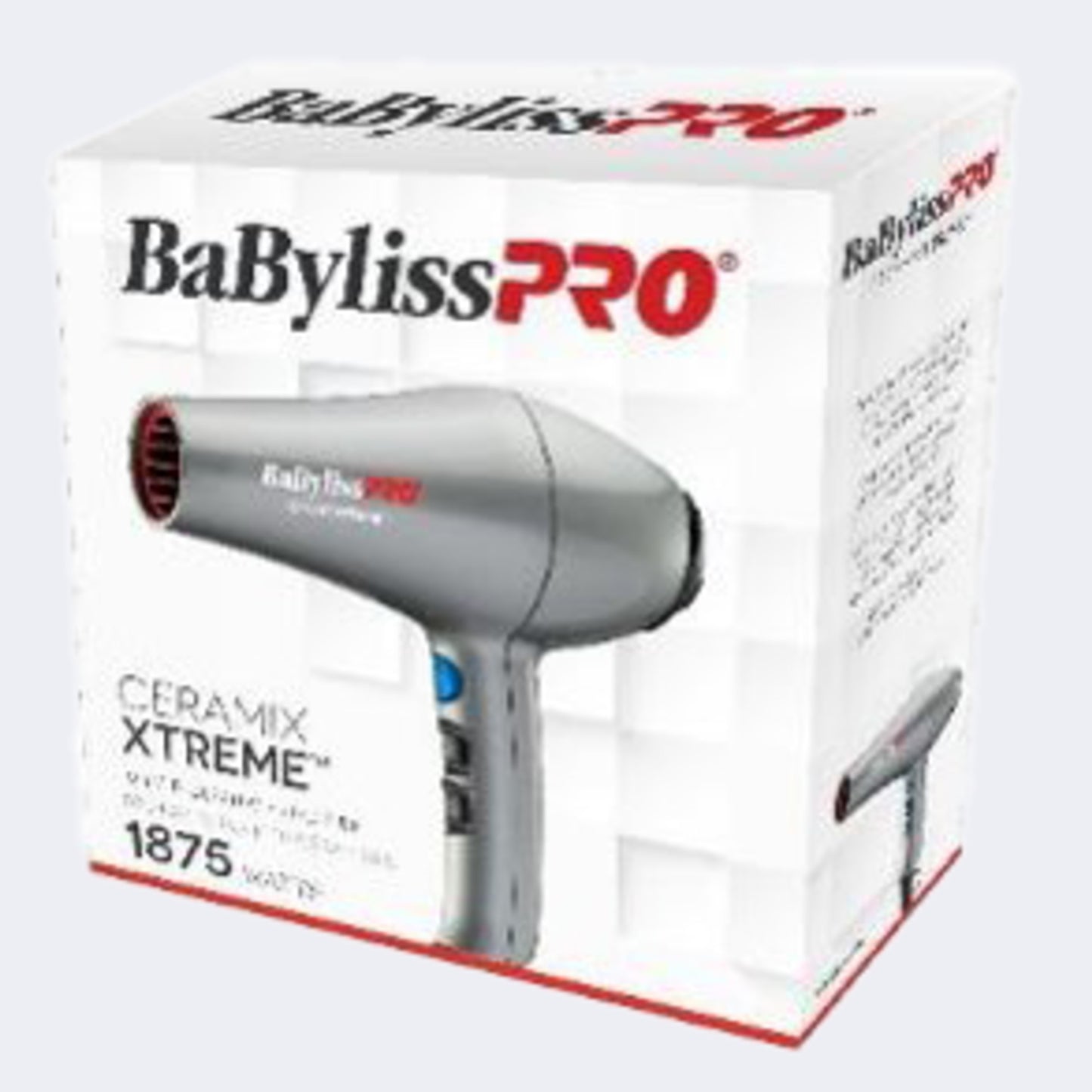 BaBylissPRO Ceramix Xtreme Ionic Hairdryer – High-Torque Motor