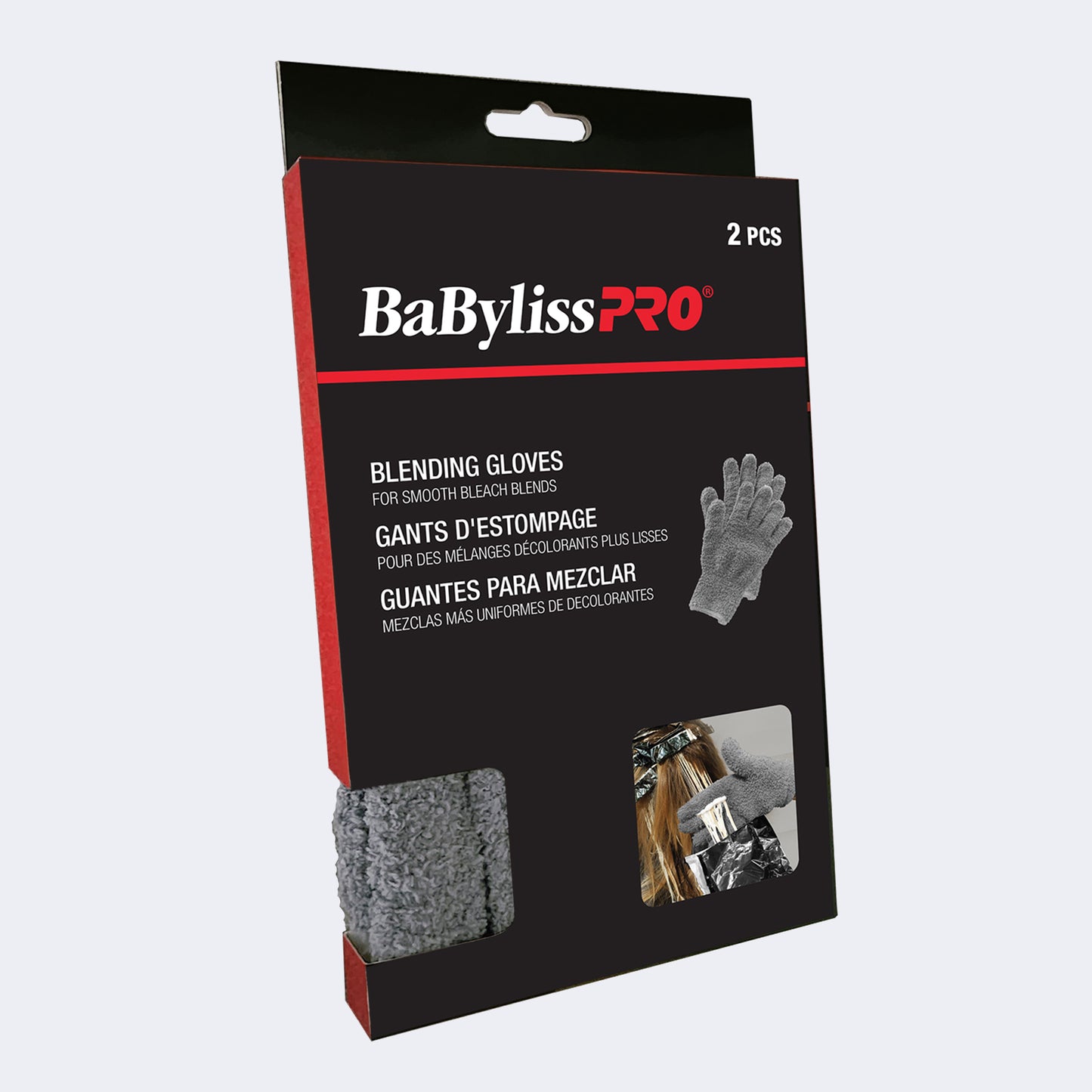 BaBylissPRO Blending Gloves – Ultra-Soft Polyester for Lifting Bleach and Blending Demarcation