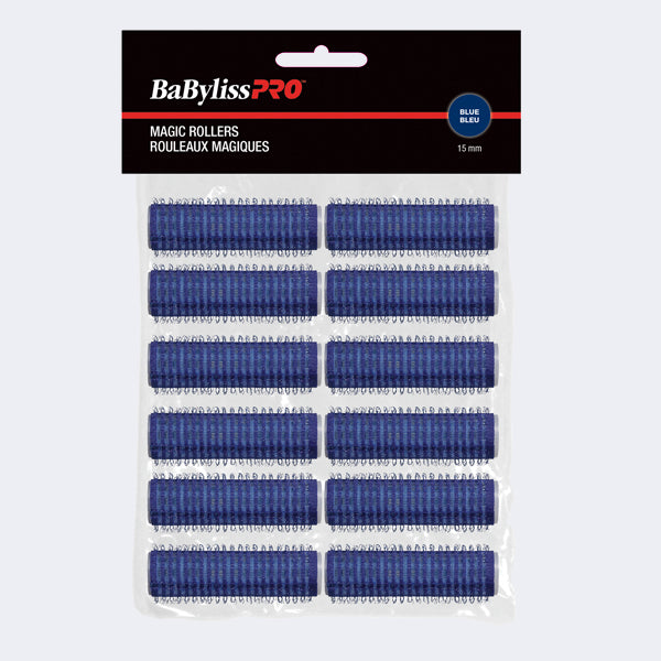 BaBylissPRO Self-Gripping Magic Rollers – Nine Diameters, One Colour per Size