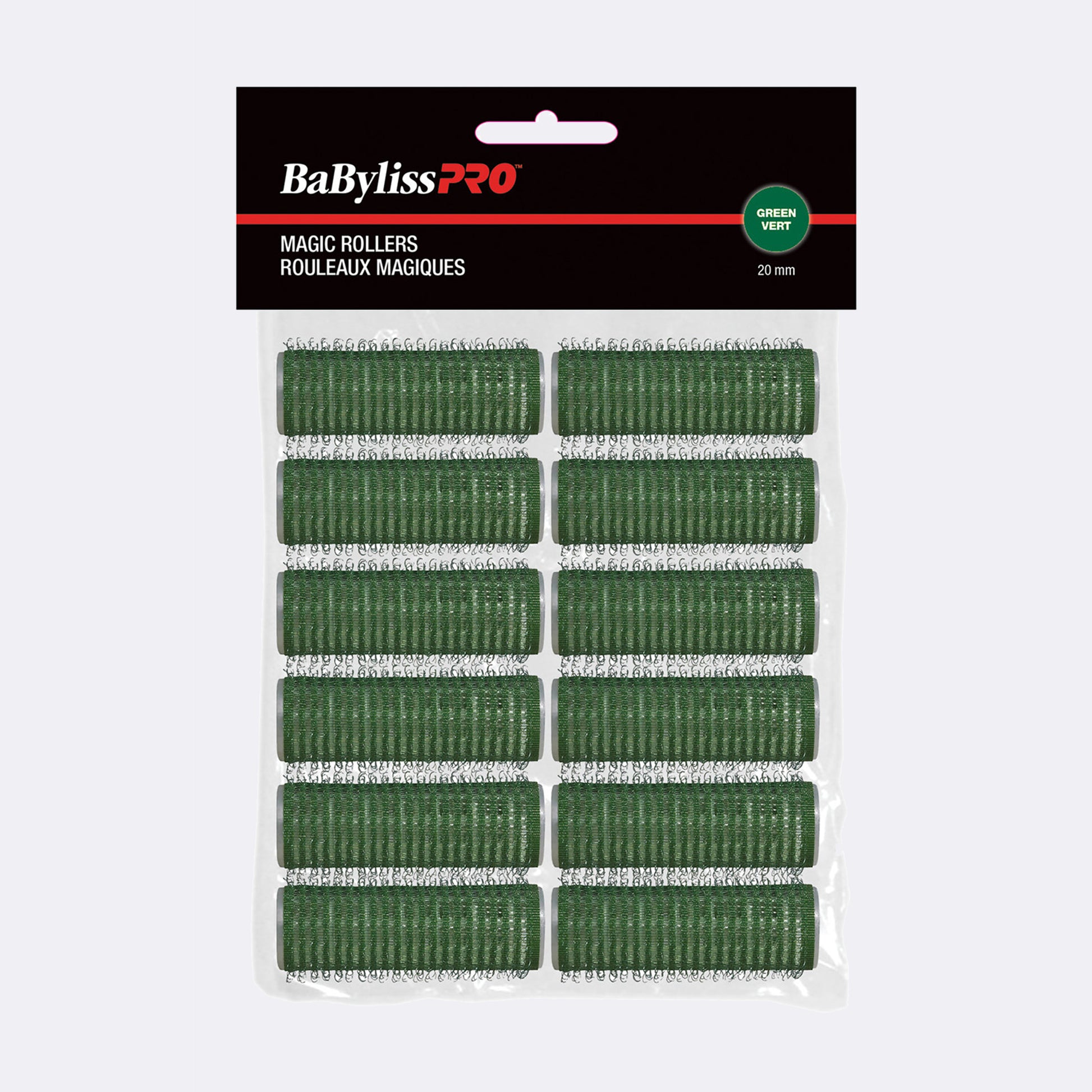 BaBylissPRO Self-Gripping Magic Rollers – Nine Diameters, One Colour per Size