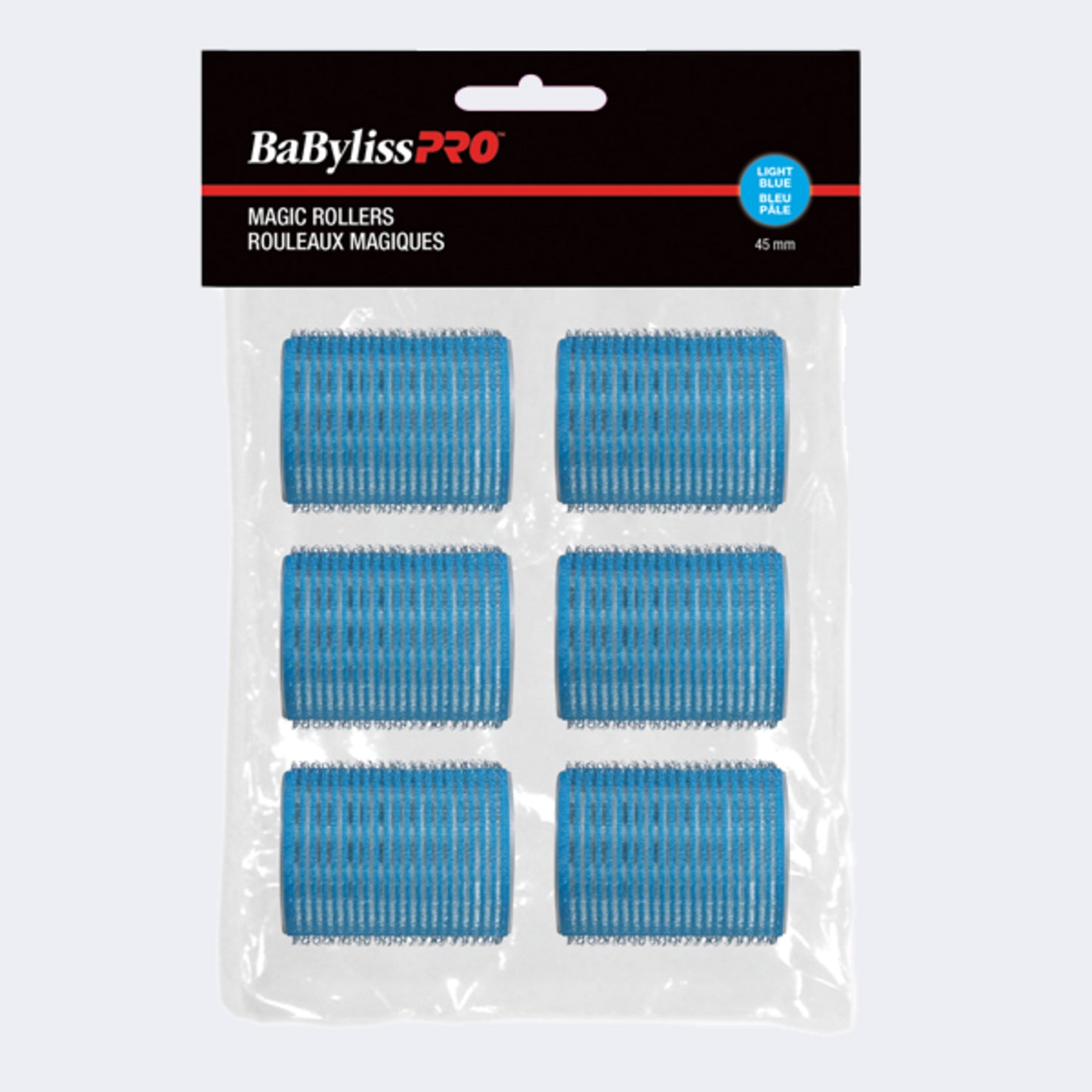 BaBylissPRO Self-Gripping Magic Rollers – Nine Diameters, One Colour per Size