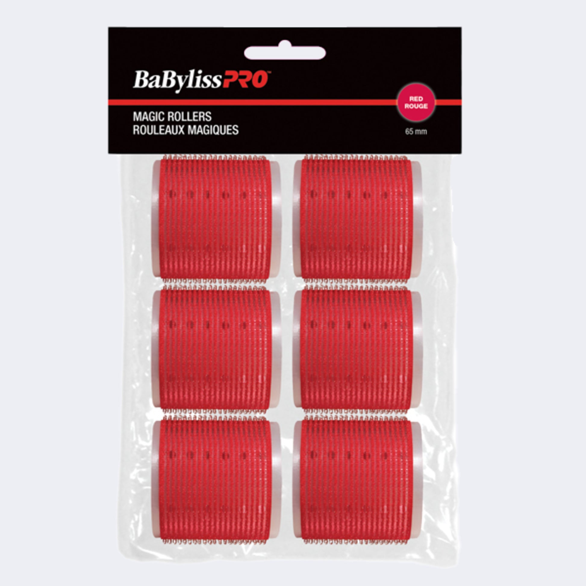 BaBylissPRO Self-Gripping Magic Rollers – Nine Diameters, One Colour per Size