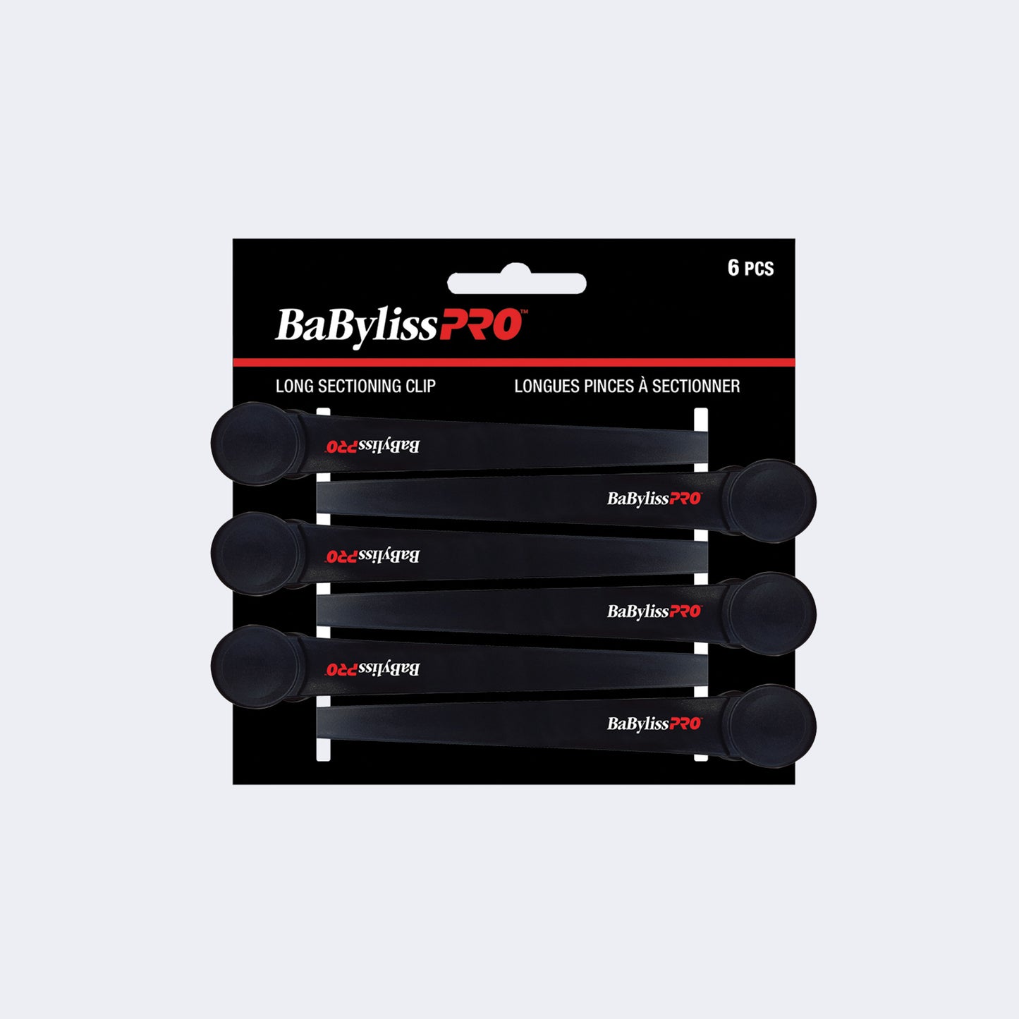 BaBylissPRO Sectioning Clips – All-Purpose, Long and Expandable