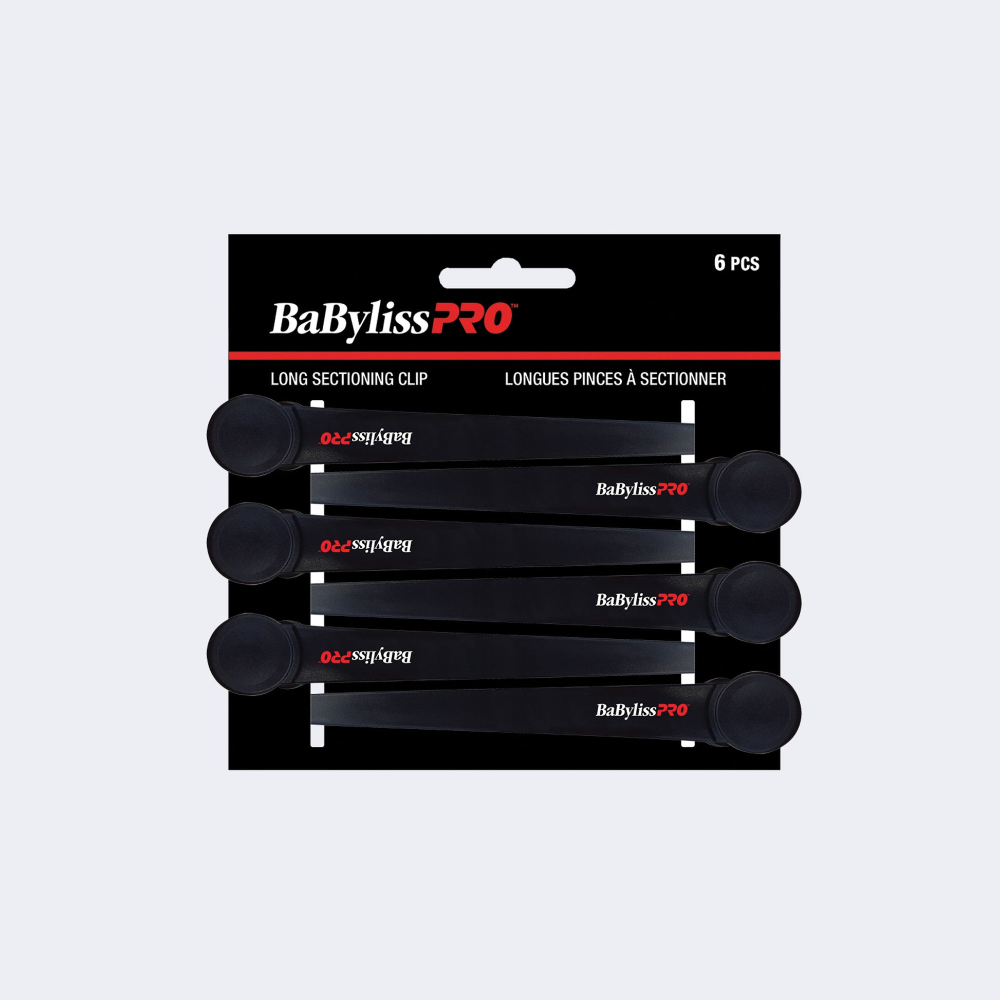 BaBylissPRO Sectioning Clips – All-Purpose, Long and Expandable