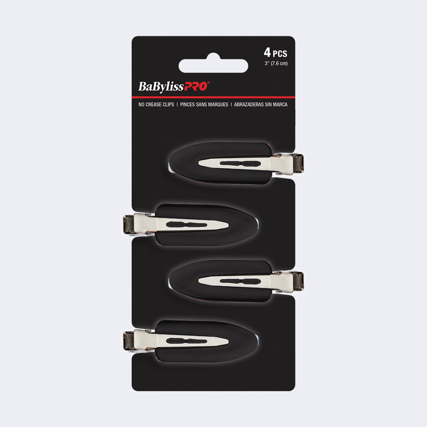 BaBylissPRO No-Crease Hair Clips – Clip Where a Crease Would Show