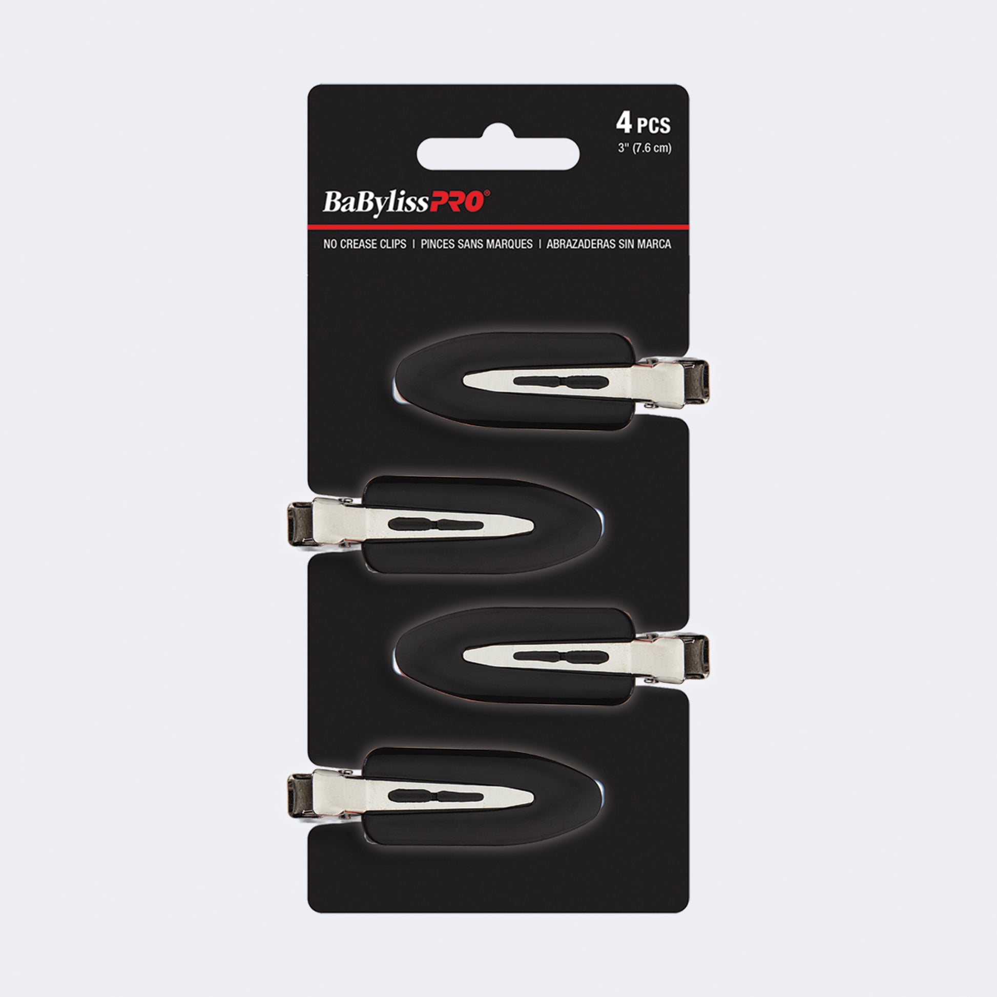 BaBylissPRO No-Crease Hair Clips – Clip Where a Crease Would Show