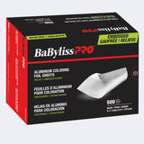 BaBylissPRO® Aluminum Coloring Foil Sheets 500ct (Heavy)