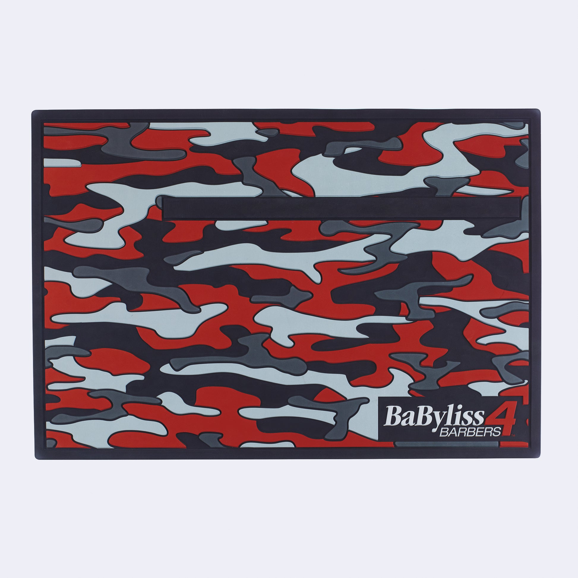 BaBylissPRO – Red Camo Magnetic Strip Barber Mat
