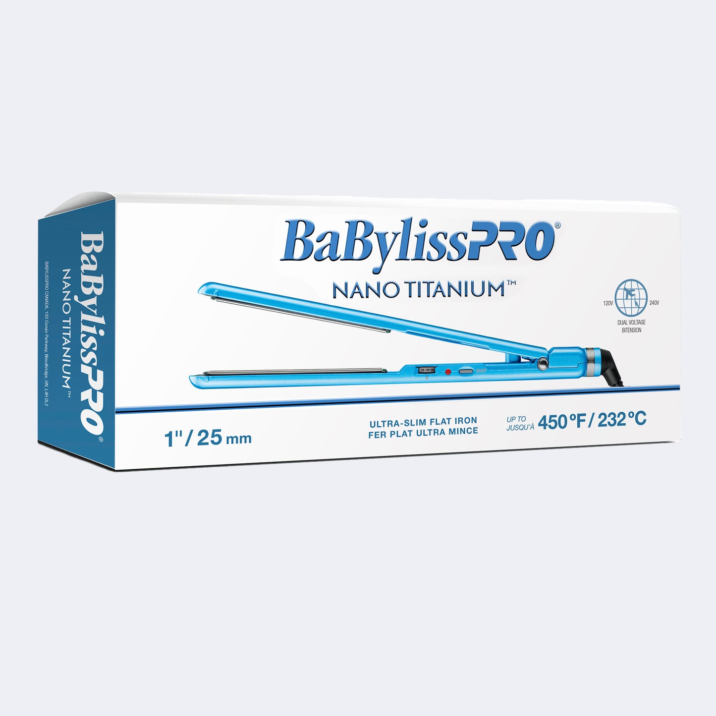 BaBylissPRO Nano Titanium Ultra Slim Flat Iron – The Full Family