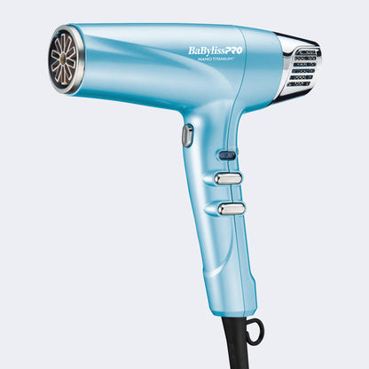 BaBylissPRO Nano Titanium Dual Ionic Hairdryer – Ions On or Off
