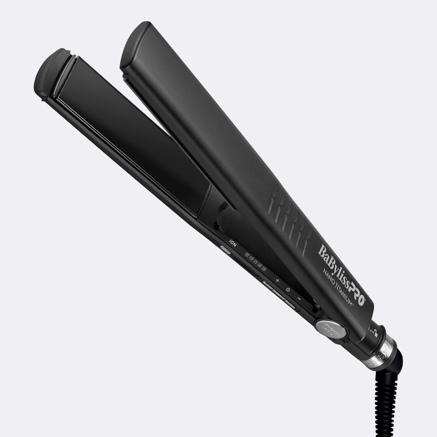 BaBylissPRO Nano Titanium 1-1/4" Dual Ionic Flat Iron (Black)