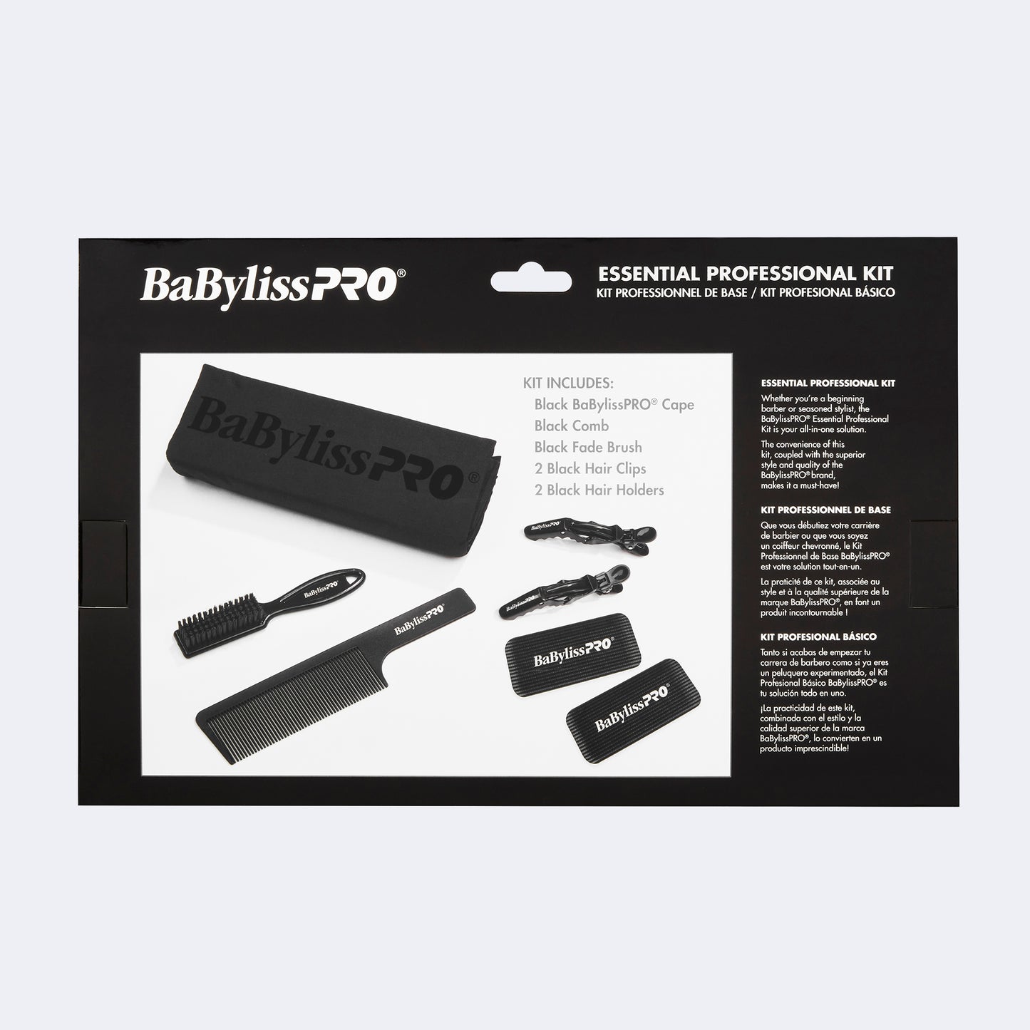 BaBylissPRO – Professional Barber Accessories Kit