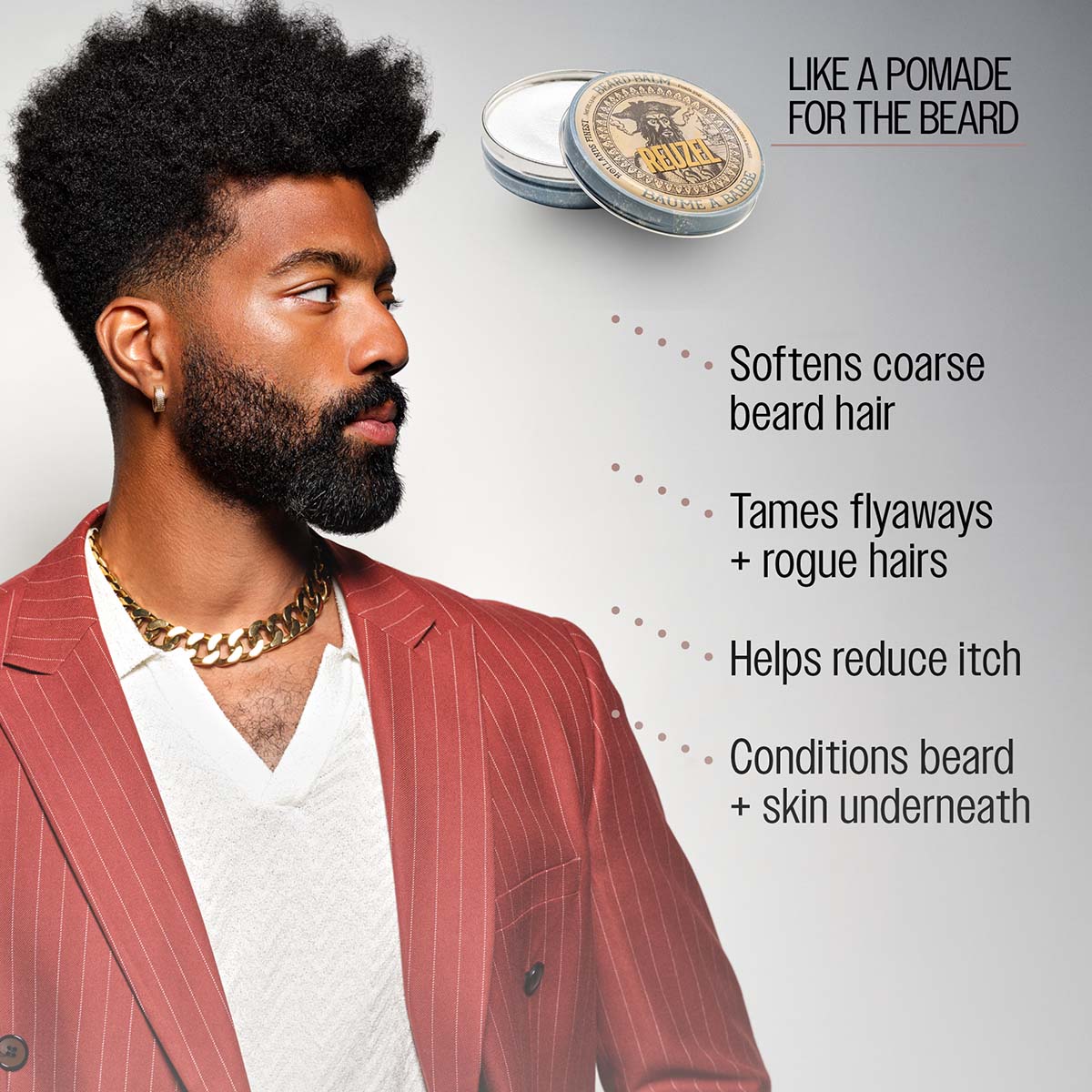 Reuzel Beard Balm 35g | 1.3 oz - Soften and Protect Your Beard