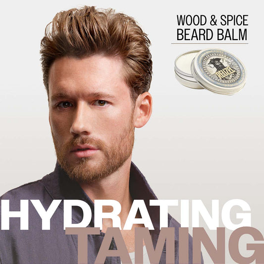 Reuzel Wood & Spice Beard Balm 35g - Soften and Shape