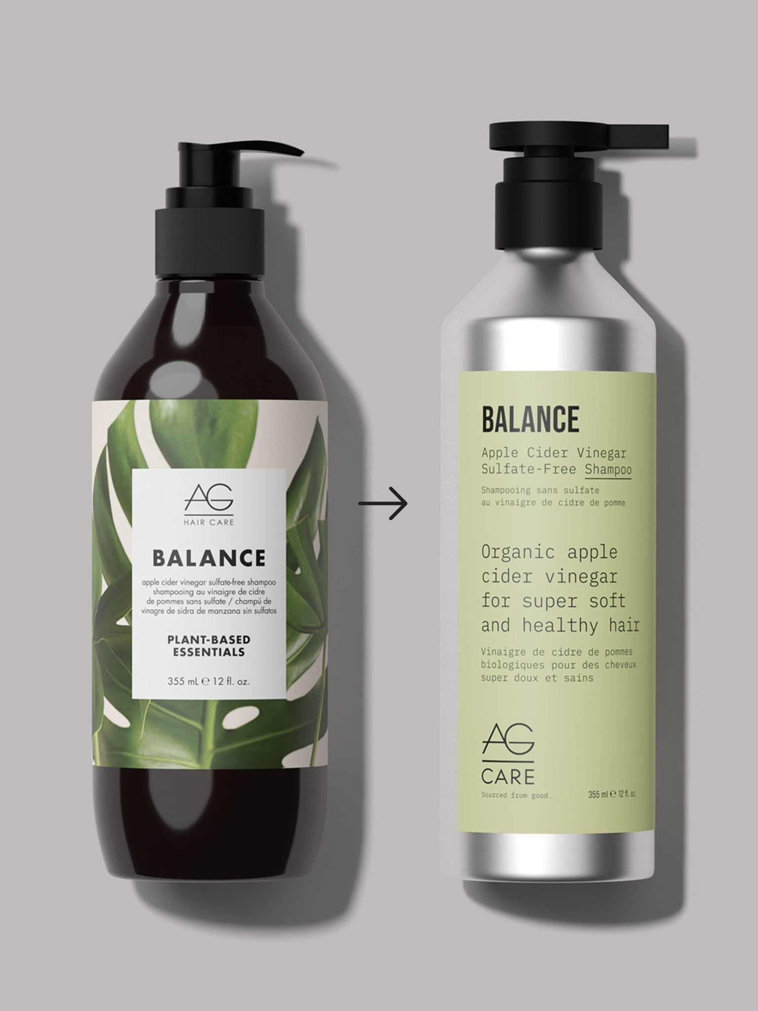 Ag Balance Apple Cider Vinegar Sulfate-Free Shampoo Balance