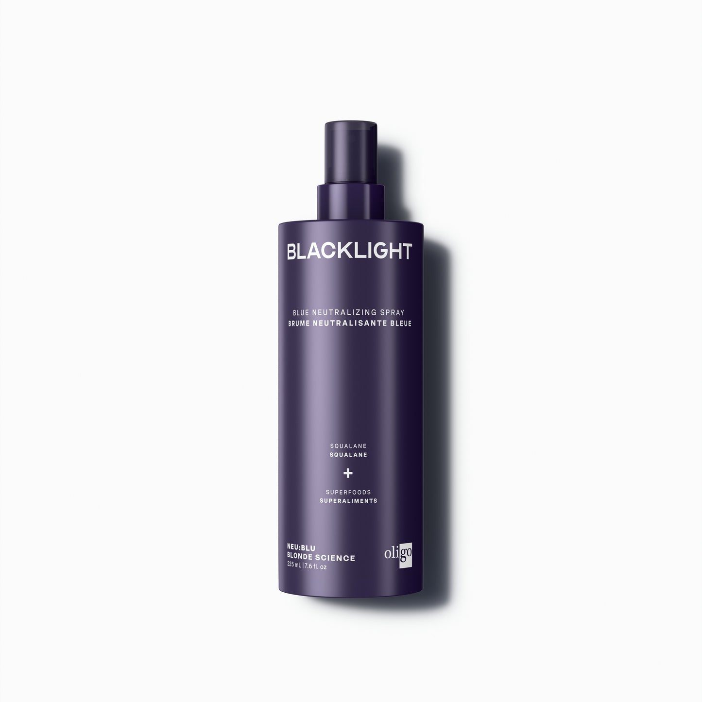 Oligo Professionnel – Blacklight Blue Neutralizing Spray 225 ml – official product view