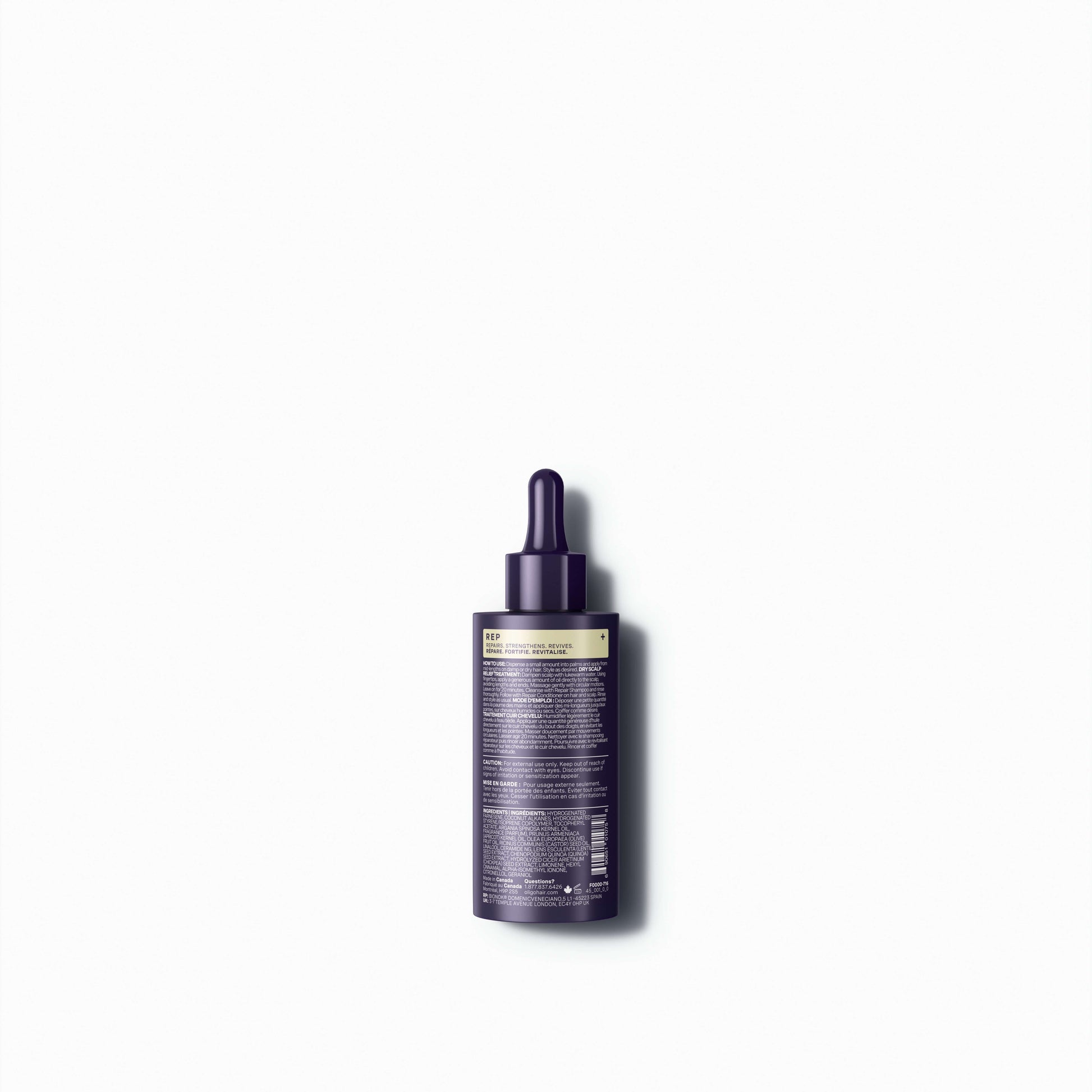 Oligo Professionnel – Blacklight Hair and Scalp Treatment Oil 45ml – official product view