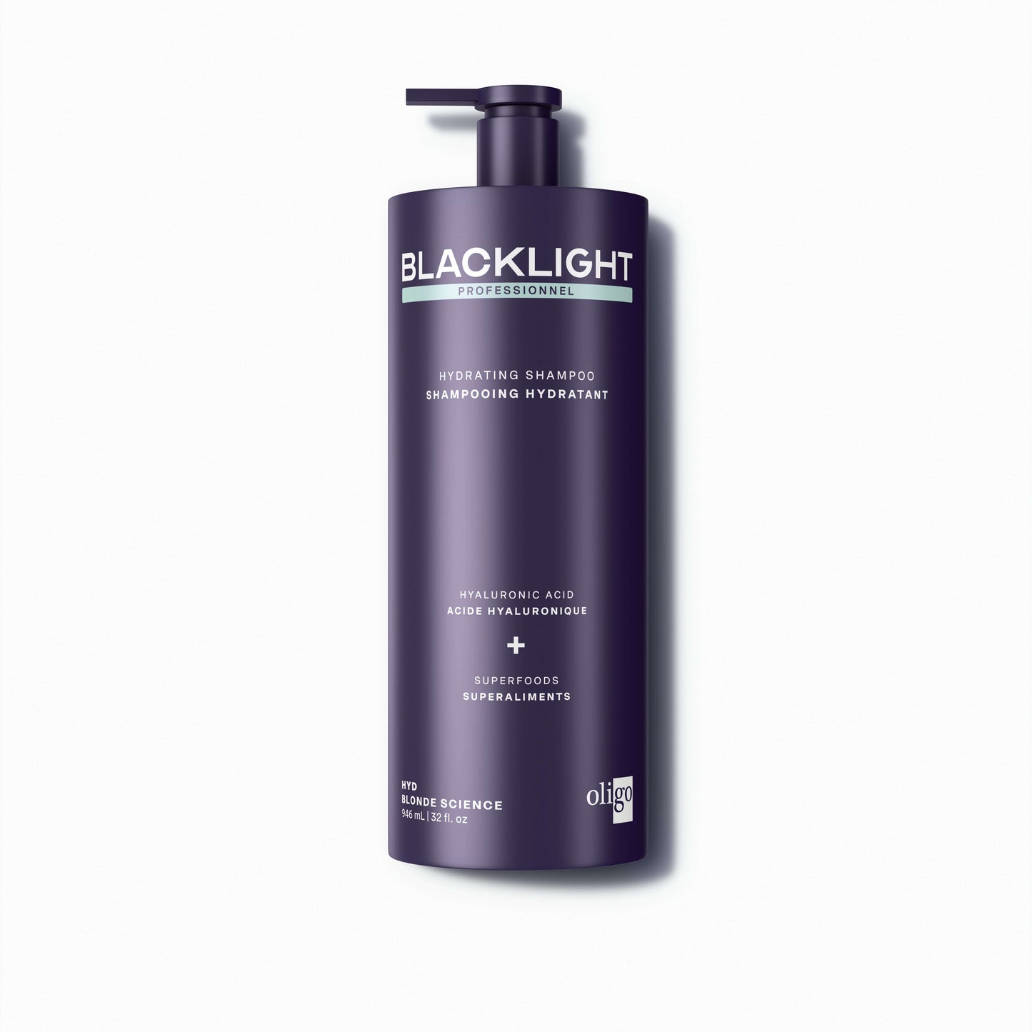 Oligo Professionnel – Blacklight Moisturizing Shampoo Liter – professionnel – official product view
