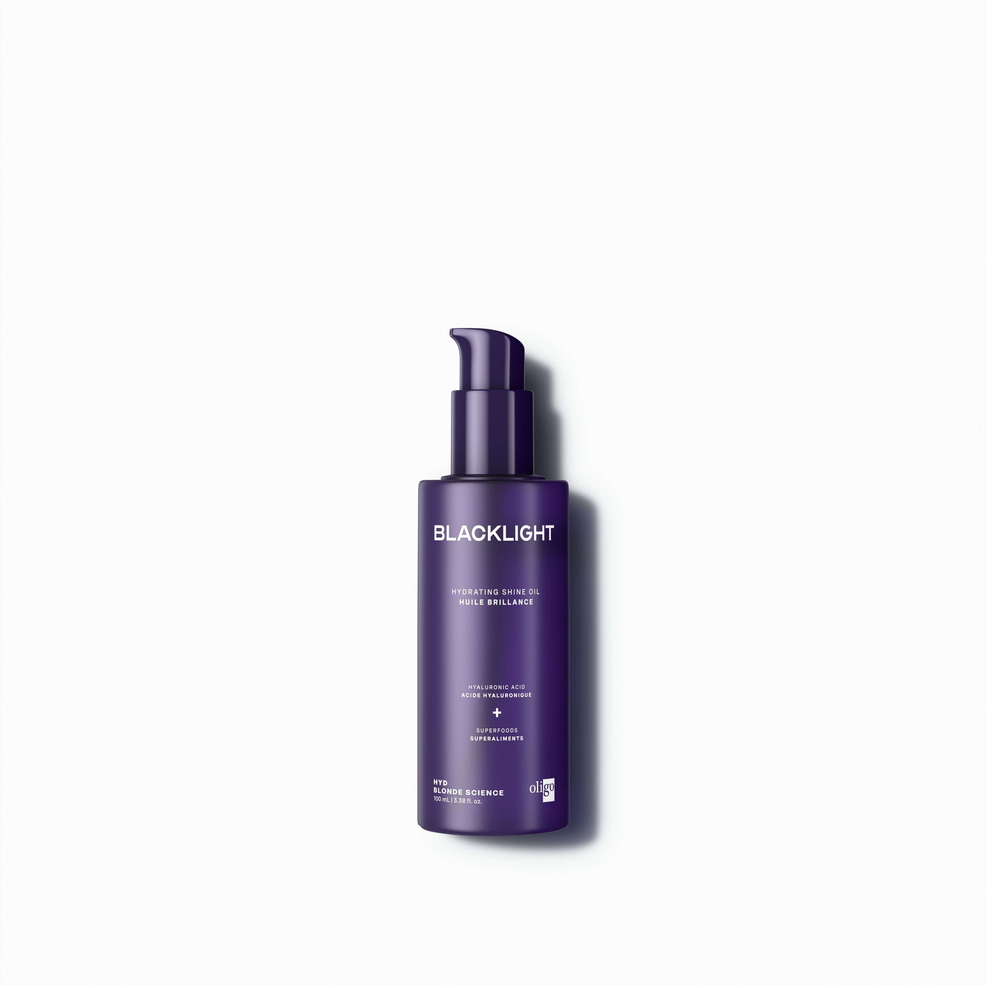 Oligo Professionnel – Blacklight Shine Drops Oil 100 ml – official product view