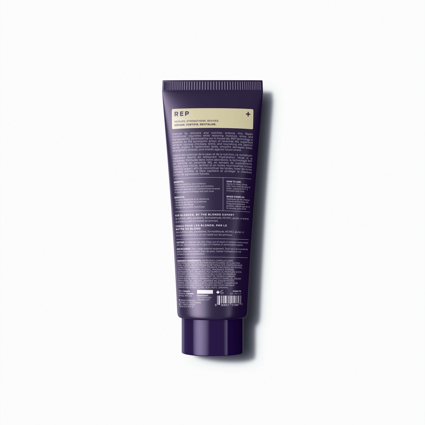Oligo Professionnel – Blacklight – Repair Conditioner Rep – official product view