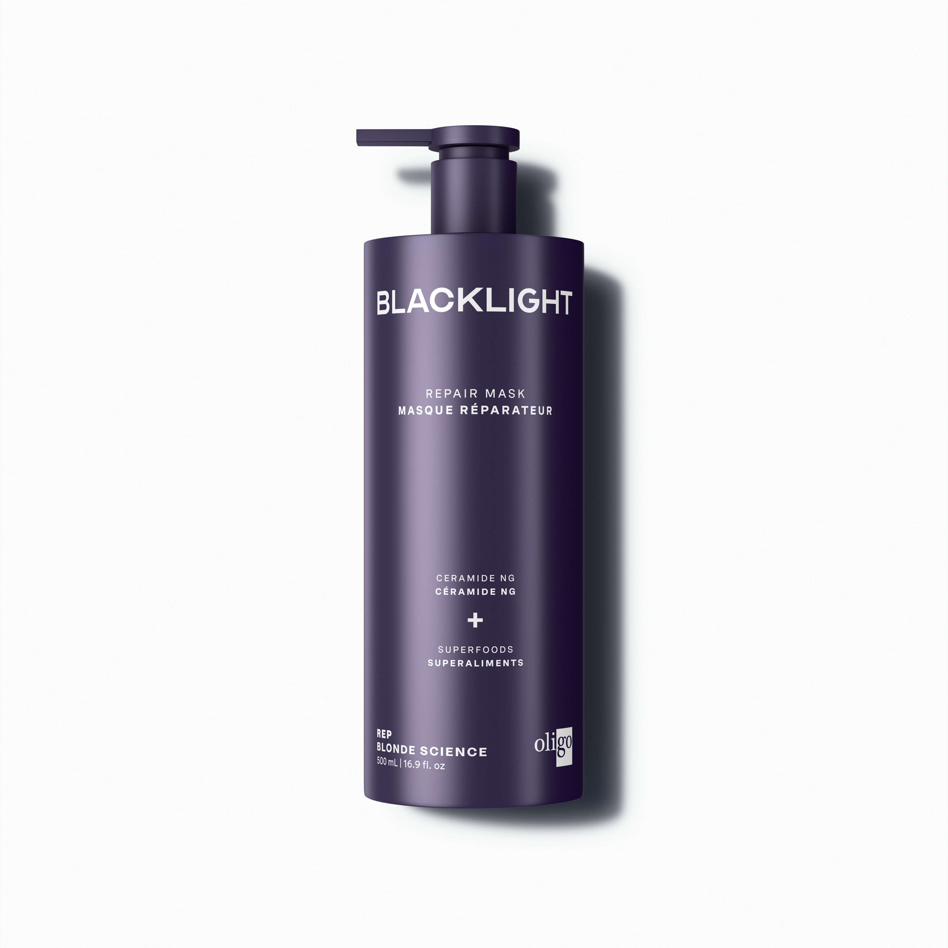 Oligo Professionnel – Blacklight – Repair Mask Rep – official product view