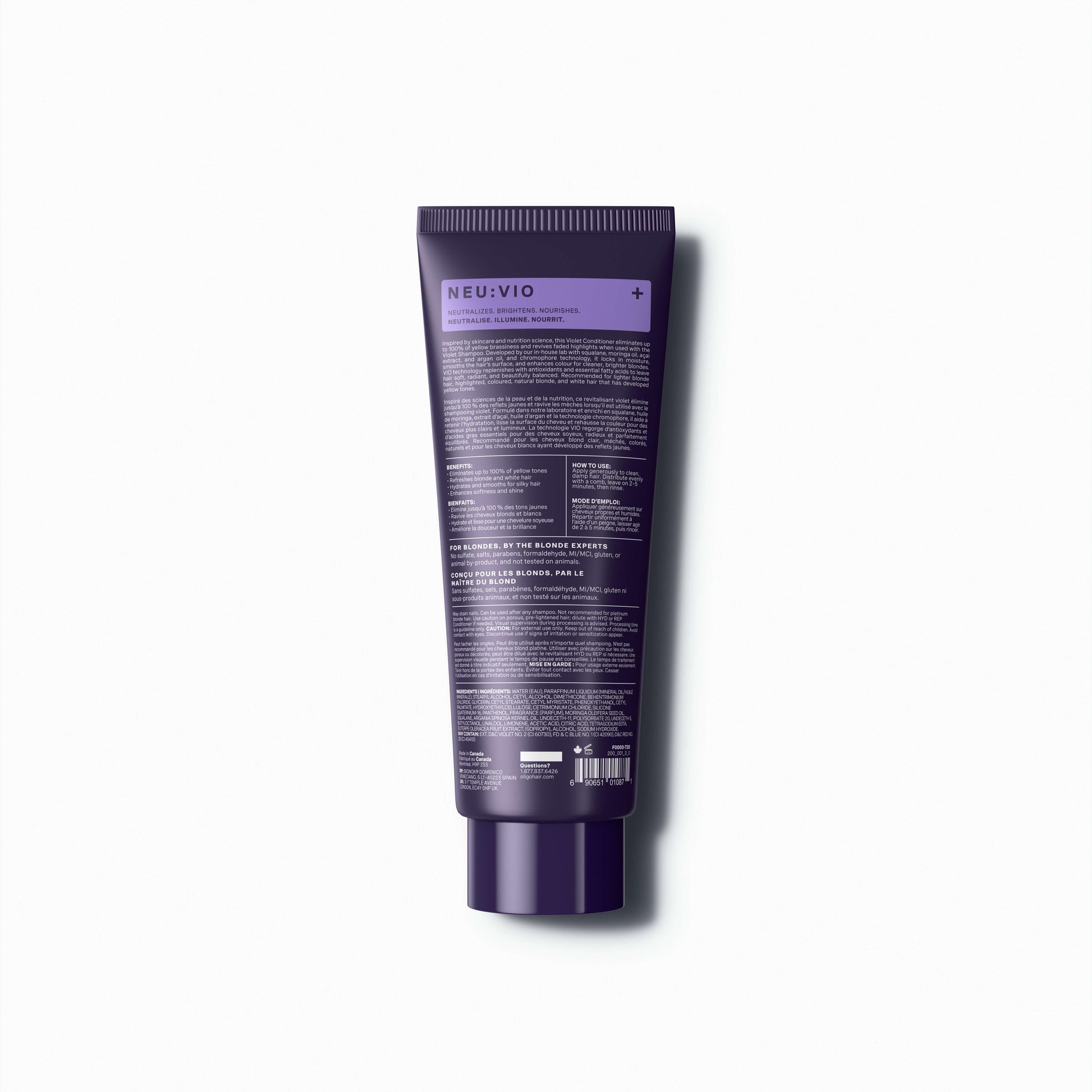 Oligo Professionnel – Blacklight – Violet Conditioner Neu:Vio – official product view
