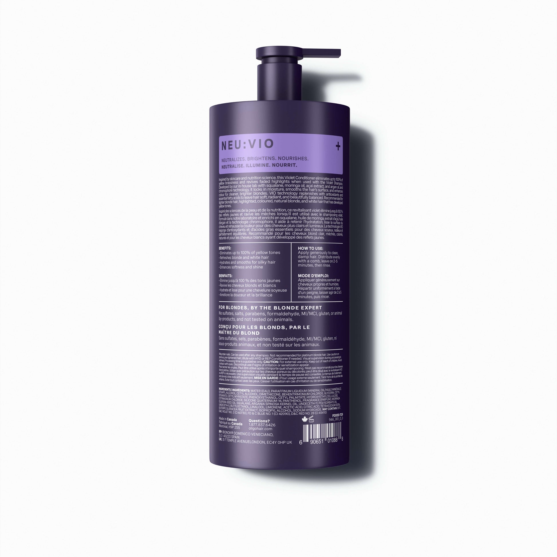 Oligo Professionnel – Blacklight – Violet Conditioner Neu:Vio – official product view