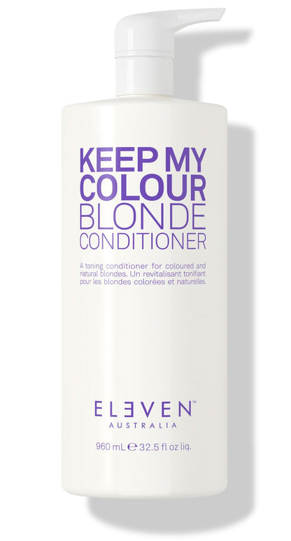 Eleven Australia Keep My Colour Blonde Conditioner – Protect Color Vibrancy – 960ml – ELEVEN Australia package
