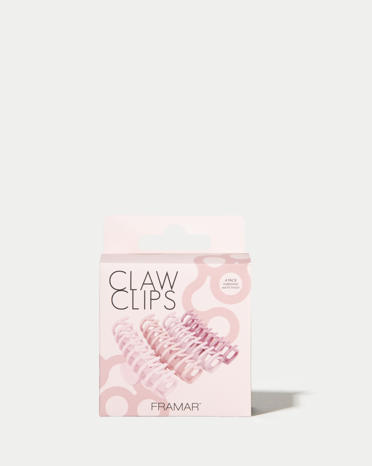 Framar Blush Claw Clips – 4 Pack