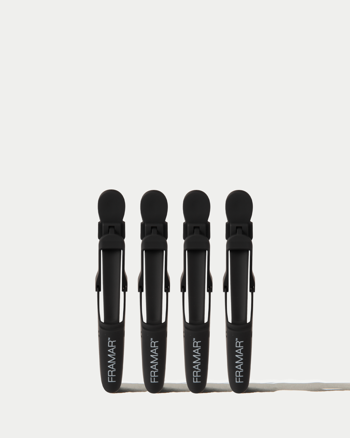 Framar Gator Grip Clips – Black, 4 Piece