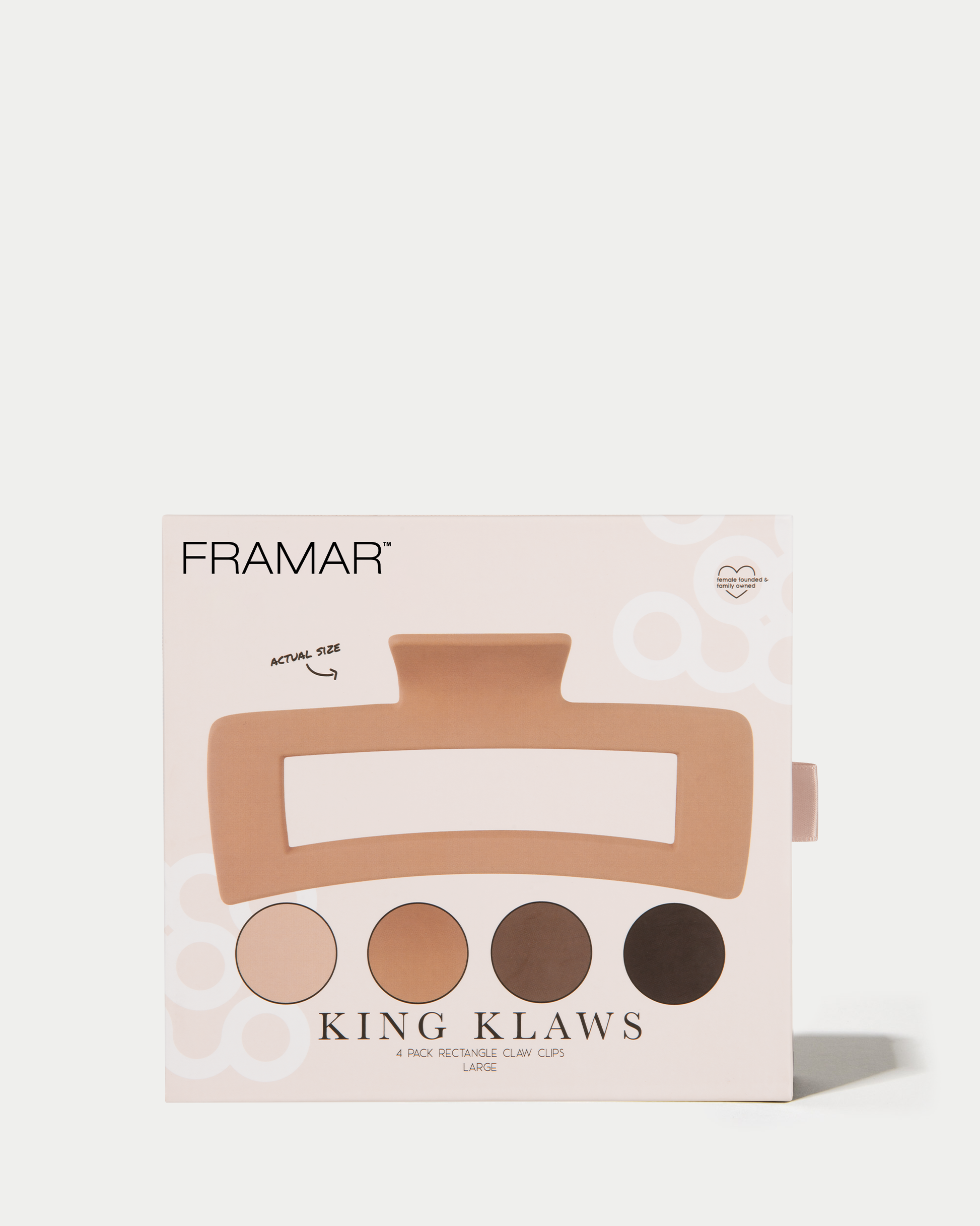 Framar Neutral King Klaws Clips – 4 Pack