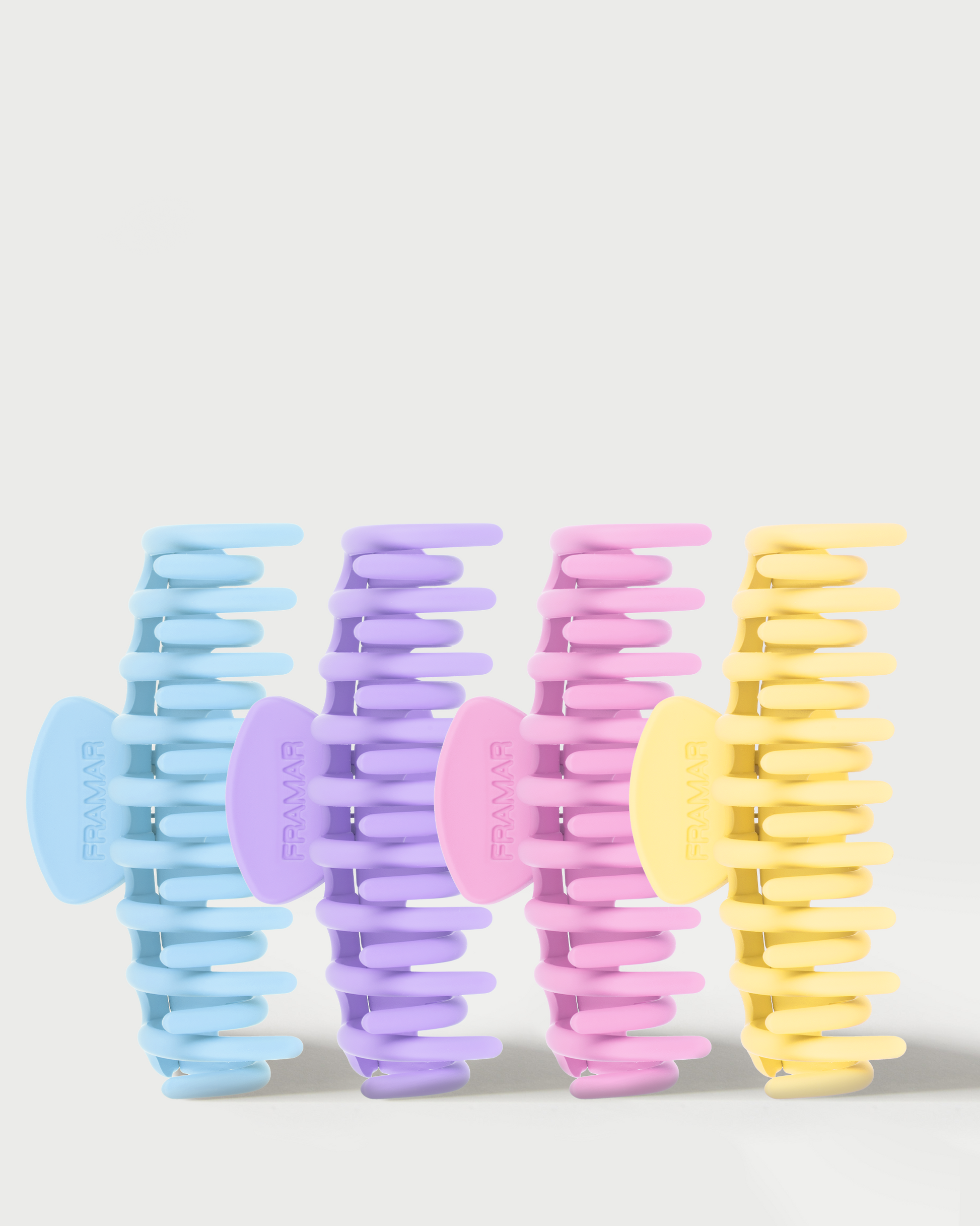 Framar Pastel Claw Clips – 4 Pack