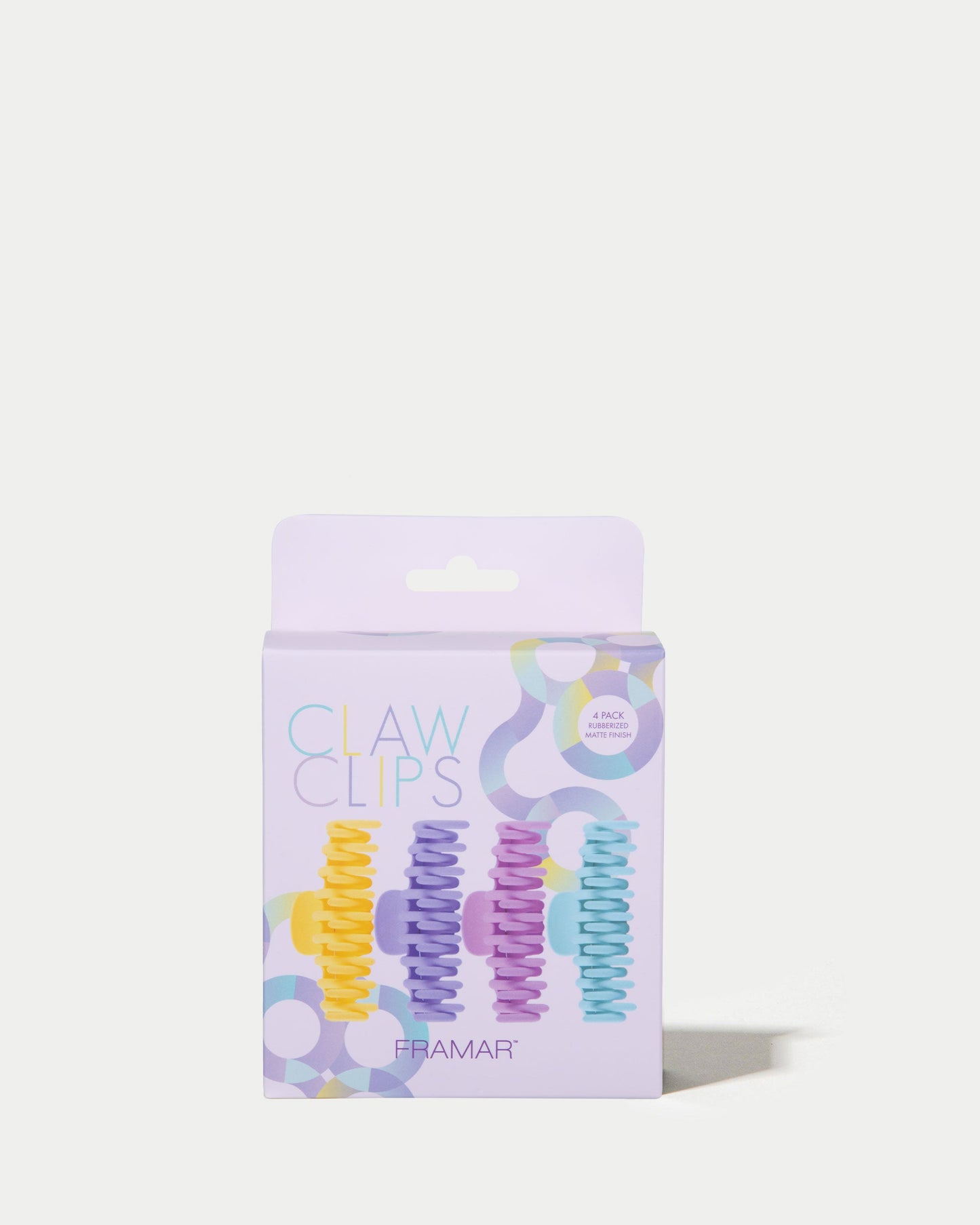 Framar Pastel Claw Clips – 4 Pack