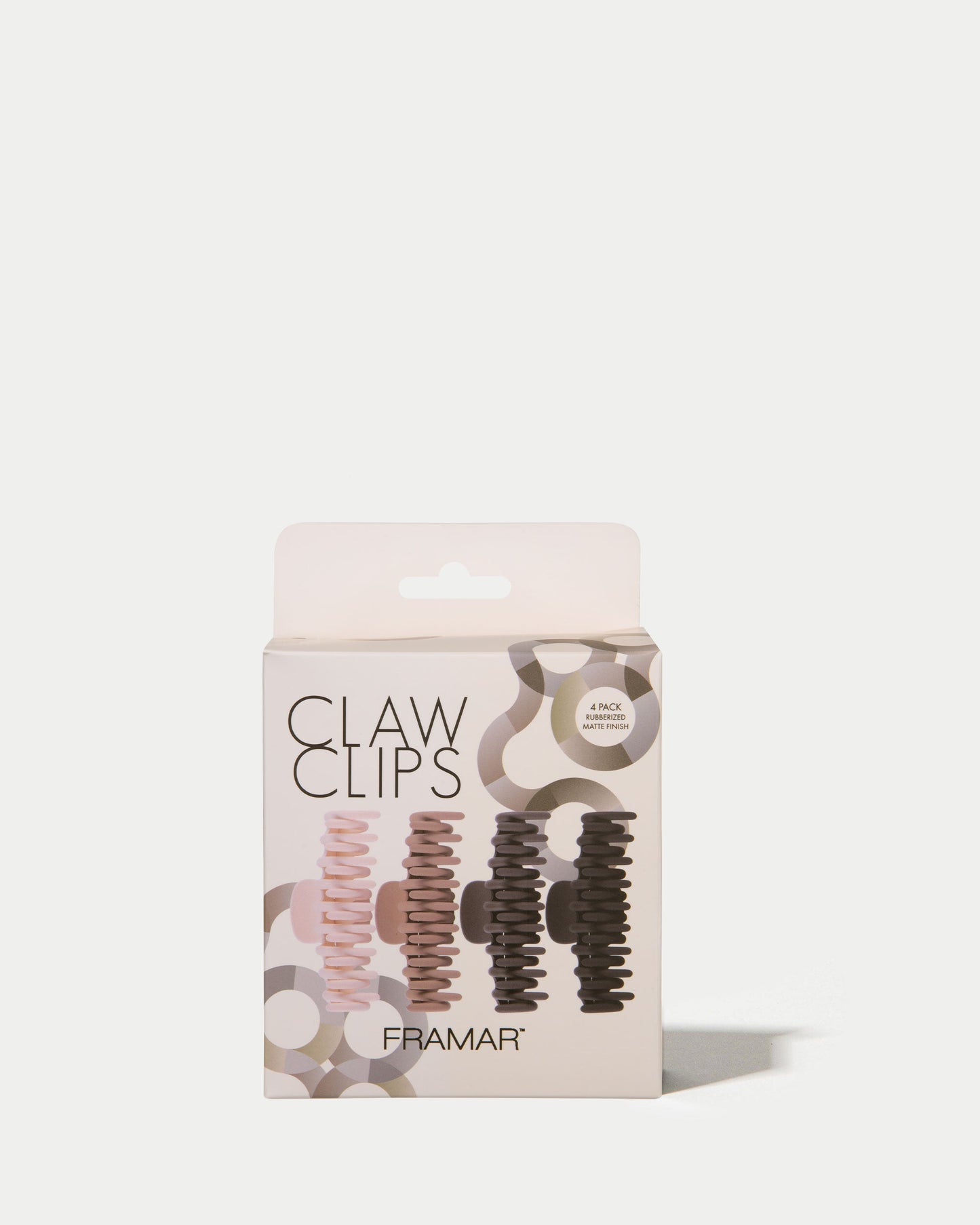 Framar Neutral Claw Clips – 4 Pack