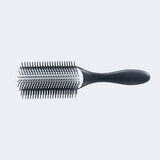 Denman 9-Row Styling Brush – Textured Handle / Brosse coiffante Denman à 9 rangées – manche texturé