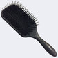 Premium detangling brush with soft nylon bristles