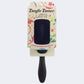 Premium detangling brush with soft nylon bristles