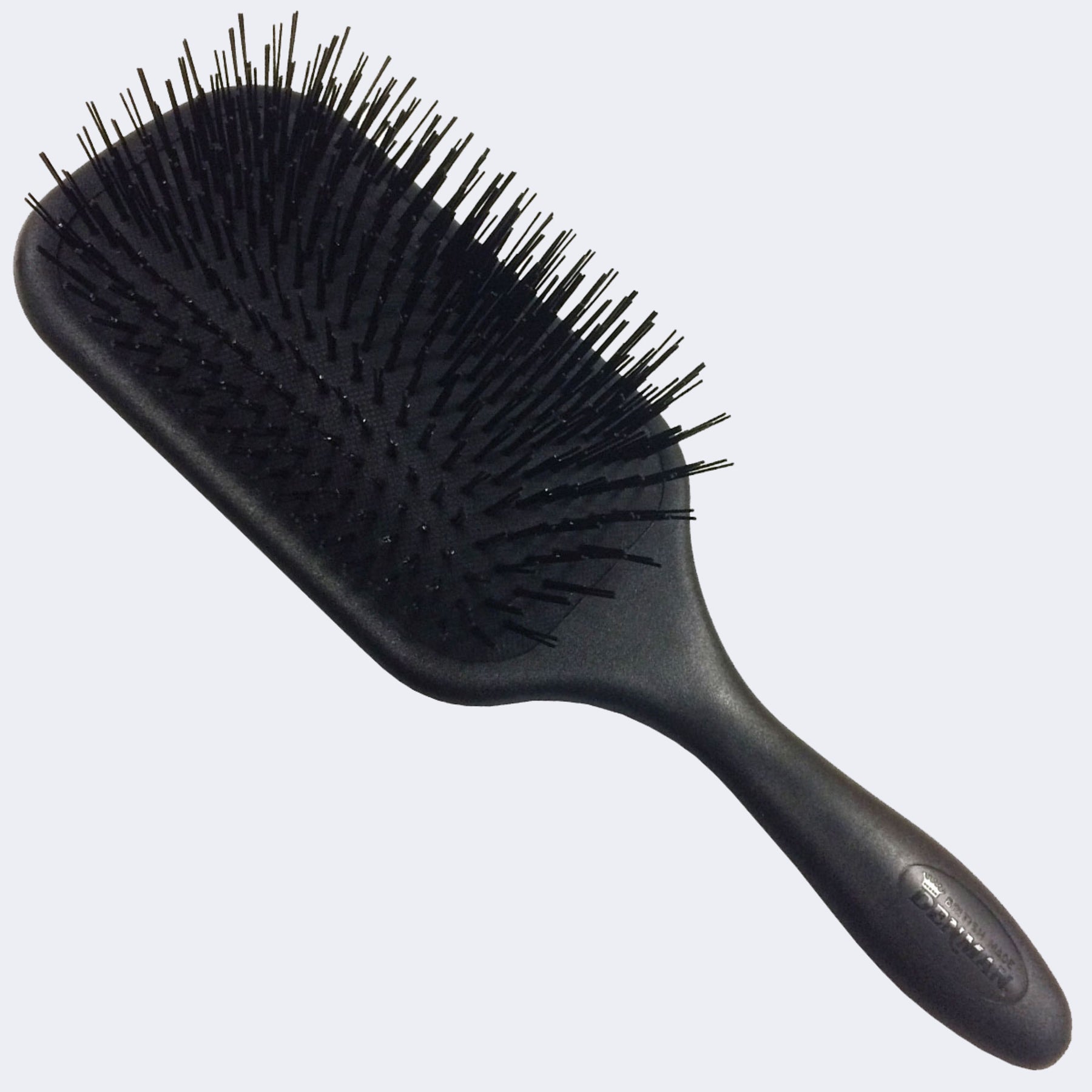 Premium detangling brush with soft nylon  bristles