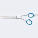Dannyco Designer 5-3/4" 30-Tooth Thinning Shears – Offset / Ciseaux à amincir stylisés Dannyco 5 3/4 po à 30 dents – décalés