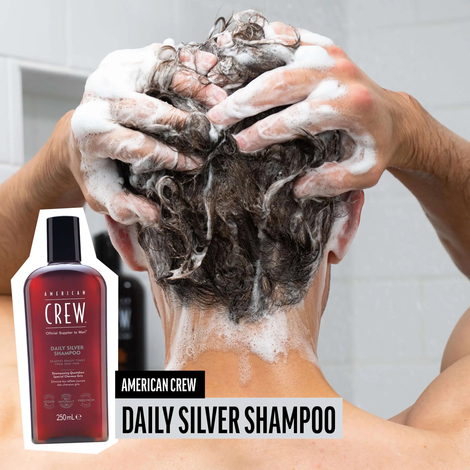 American Crew Daily Silver Shampoo lifestyle image